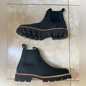 NWT Nisolo Chelsea Lug Boot, black